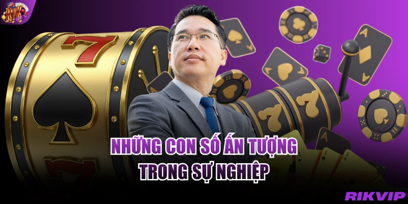 Những con số ấn tượng trong sự nghiệp