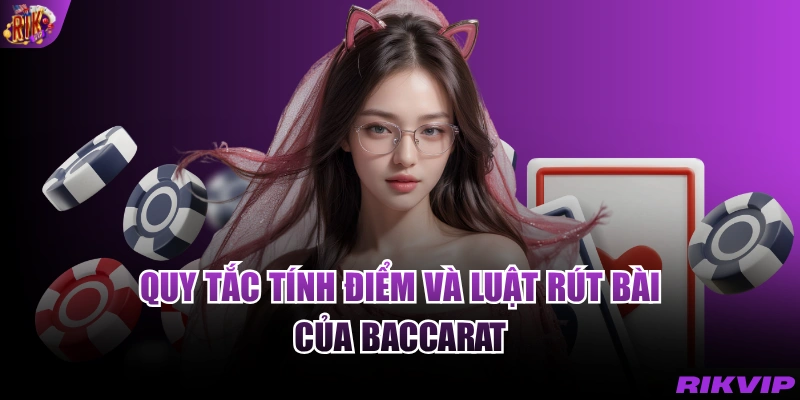 Quy tắc tính điểm và luật rút bài của Baccarat