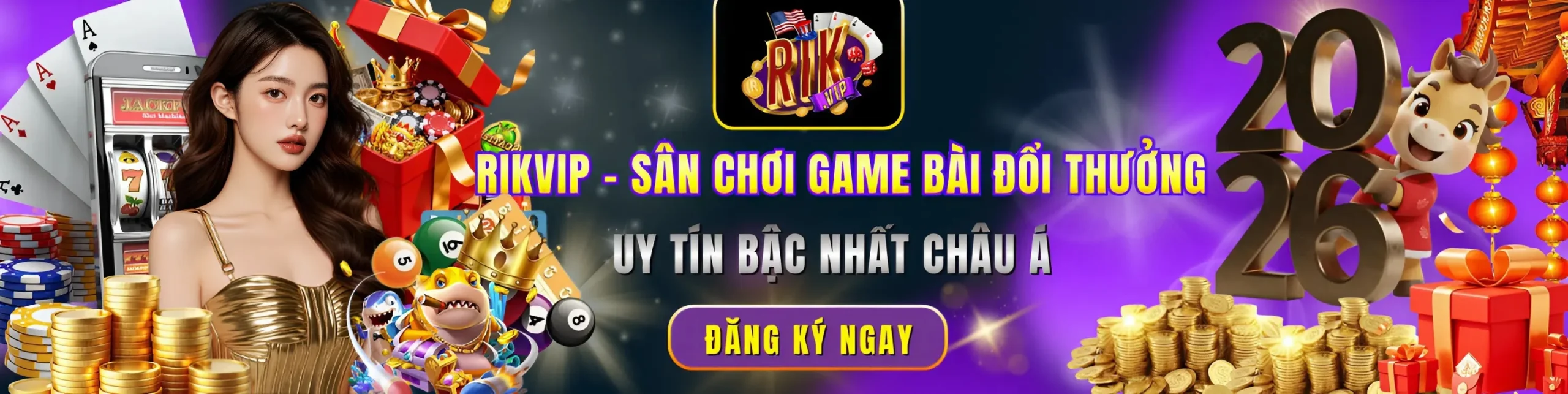 RIKVIP - Sân Chơi Game Bài Đổi Thưởng Uy Tín Bậc Nhất Châu Á